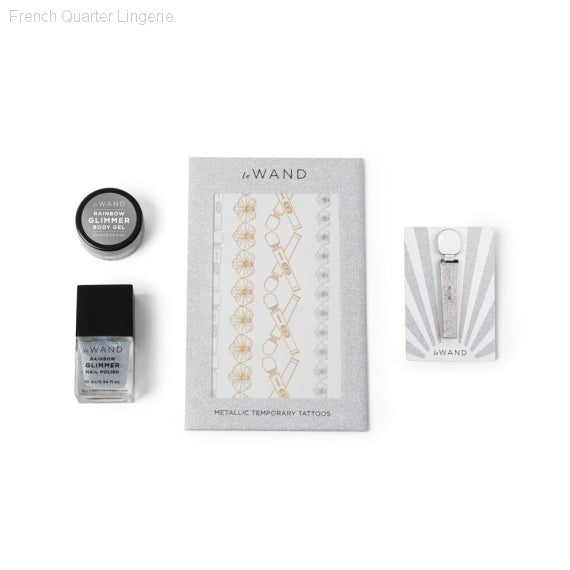 All That Glimmers Collection - Petite Rechargeable Vibrating Massager-French Quarter Lingerie All That Glimmers Collection - Petite Rechargeable Vibrating Massager-French Quarter Lingerie