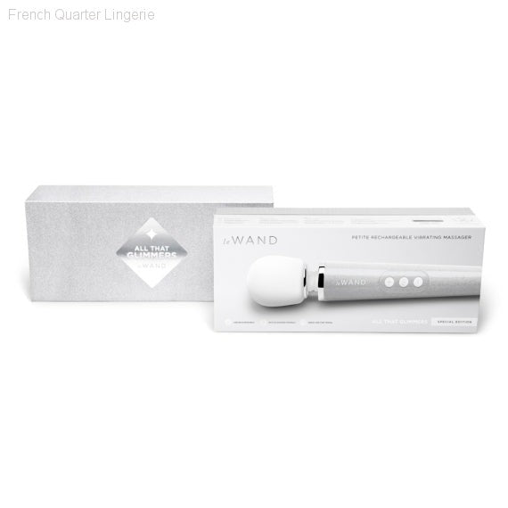 All That Glimmers Collection - Petite Rechargeable Vibrating Massager-French Quarter Lingerie All That Glimmers Collection - Petite Rechargeable Vibrating Massager-French Quarter Lingerie