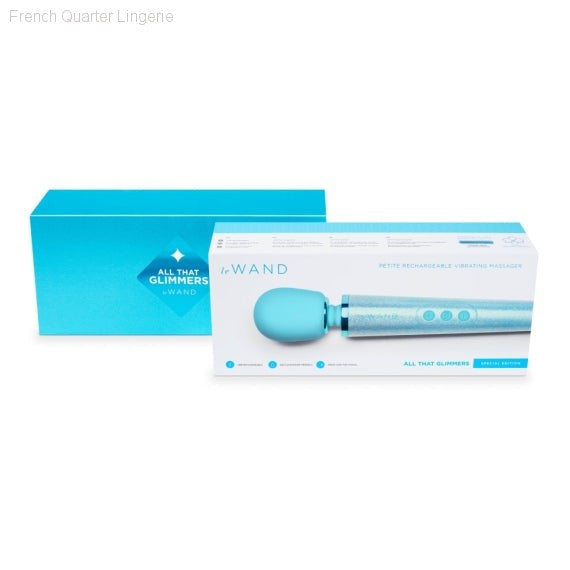All That Glimmers Collection - Petite Rechargeable Vibrating Massager-French Quarter Lingerie All That Glimmers Collection - Petite Rechargeable Vibrating Massager-French Quarter Lingerie