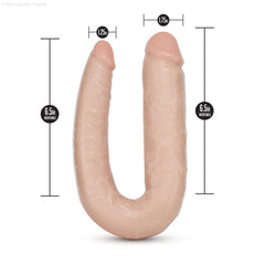 Dr. Skin By Blush® | Dr. Double Vanilla 18-Inch Long Double Dildo-French Quarter Lingerie Dr. Skin By Blush® | Dr. Double Vanilla 18-Inch Long Double Dildo-French Quarter Lingerie