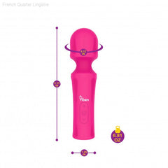 Mighty Muse - Hot Pink - Powerful Personal Wand - Massager Mighty Muse - Hot Pink - Powerful Personal Wand - Massager