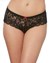 Satin Bow Crotchless Boyshort Satin Bow Crotchless Boyshort