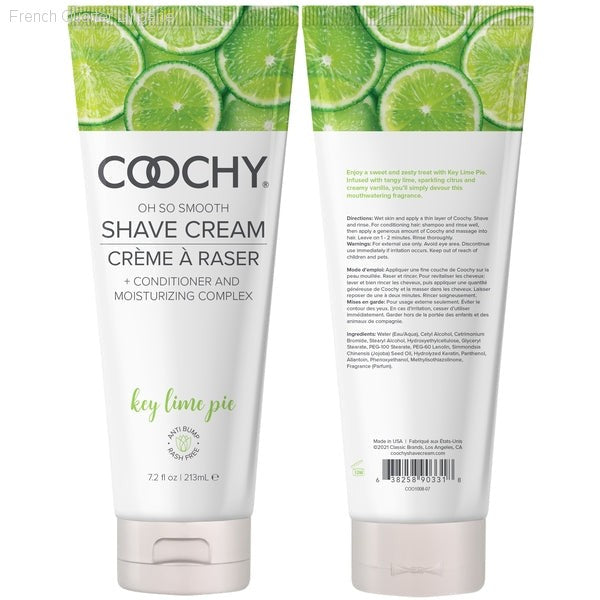 Coochy Shave Cream Key Lime Pie-French Quarter Lingerie Coochy Shave Cream Key Lime Pie-French Quarter Lingerie