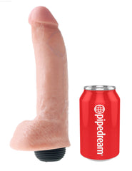 King Cock 9" Squirting Dildo with Balls King Cock 9" Squirting Dildo with Balls