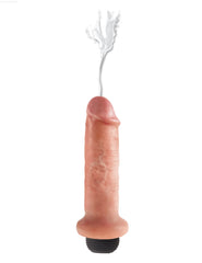 King Cock 6" Squirting Dildo King Cock 6" Squirting Dildo
