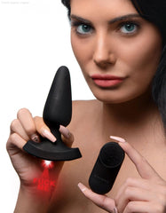 28X Laser Fuck Me Silicone Anal Plug with Remote Control - Small-French Quarter Lingerie 28X Laser Fuck Me Silicone Anal Plug with Remote Control - Small-French Quarter Lingerie