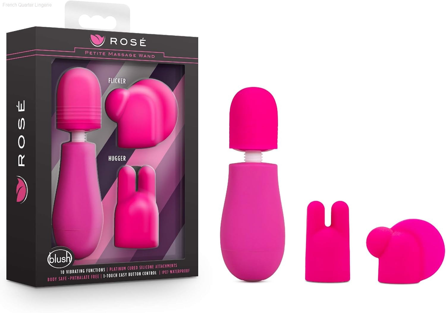 Rose Petite Massage Wand Rose Petite Massage Wand