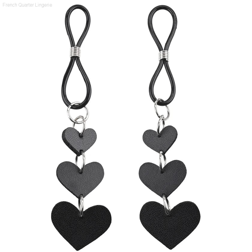 Heart Nipple Ties-French Quarter Lingerie Heart Nipple Ties-French Quarter Lingerie