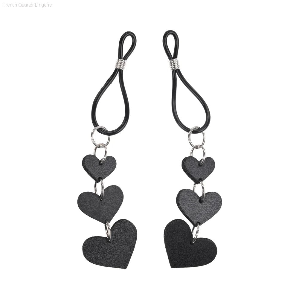 Heart Nipple Ties-French Quarter Lingerie Heart Nipple Ties-French Quarter Lingerie