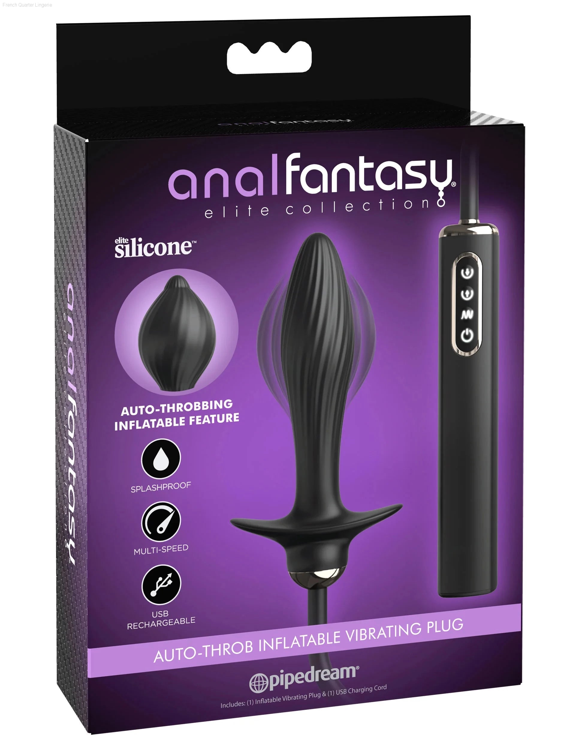 Anal Fantasy Elite Collection-French Quarter Lingerie Anal Fantasy Elite Collection-French Quarter Lingerie
