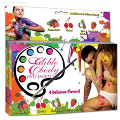 Edible Body Play Paints-French Quarter Lingerie Edible Body Play Paints-French Quarter Lingerie