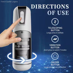 Airship Masturbation Cup - Date Tonight - 7 Function Thrusting + Vibration Airship Masturbation Cup - Date Tonight - 7 Function Thrusting + Vibration