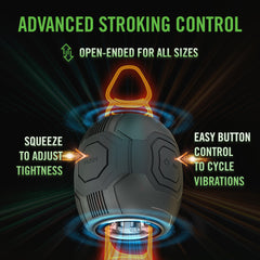 M For Men | Dome X – Vibrating Automatic Male Masturbator With Easy-Grip Discreet Dome Design Stroker – Black M For Men | Dome X – Vibrating Automatic Male Masturbator With Easy-Grip Discreet Dome Design Stroker – Black