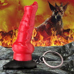 Hell Hound Mini Dildo Key Chain Hell Hound Mini Dildo Key Chain