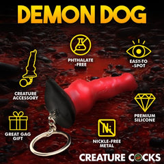 Hell Hound Mini Dildo Key Chain Hell Hound Mini Dildo Key Chain