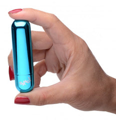 10X Rechargeable Vibrating Metallic Bullet 10X Rechargeable Vibrating Metallic Bullet