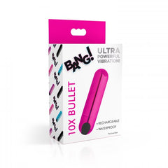 10X Rechargeable Vibrating Metallic Bullet 10X Rechargeable Vibrating Metallic Bullet