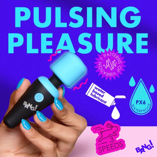 10X Ultra Powerful Silicone Mini Wand 10X Ultra Powerful Silicone Mini Wand