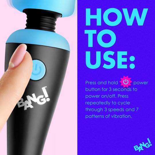 10X Ultra Powerful Silicone Mini Wand 10X Ultra Powerful Silicone Mini Wand