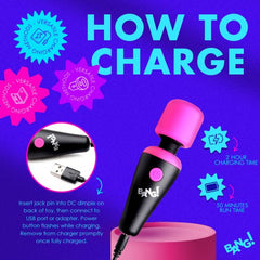 10X Ultra Powerful Silicone Mini Wand 10X Ultra Powerful Silicone Mini Wand