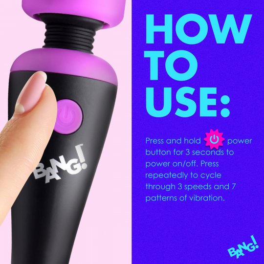 10X Ultra Powerful Silicone Mini Wand 10X Ultra Powerful Silicone Mini Wand