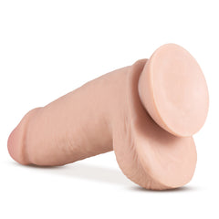 Au Naturel By Blush® | Realistic 10-Inch Long Dildo With Balls & Suction Cup Base Au Naturel By Blush® | Realistic 10-Inch Long Dildo With Balls & Suction Cup Base