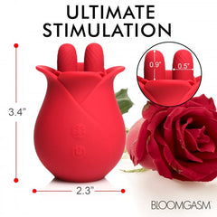 10X Fondle Massaging Rose Silicone Clit Stimulators 10X Fondle Massaging Rose Silicone Clit Stimulators