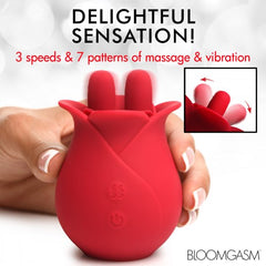 10X Fondle Massaging Rose Silicone Clit Stimulators 10X Fondle Massaging Rose Silicone Clit Stimulators