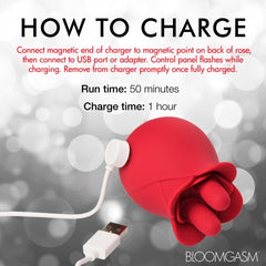 10X Fondle Massaging Rose Silicone Clit Stimulators 10X Fondle Massaging Rose Silicone Clit Stimulators