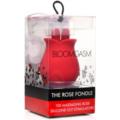 10X Fondle Massaging Rose Silicone Clit Stimulators 10X Fondle Massaging Rose Silicone Clit Stimulators
