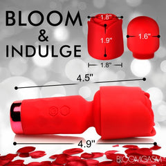 Pleasure Rose-Petite Mini Silicone Rose Wand Pleasure Rose-Petite Mini Silicone Rose Wand