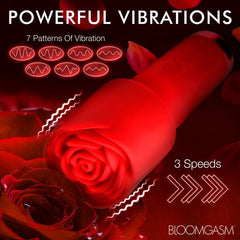 Pleasure Rose-Petite Mini Silicone Rose Wand Pleasure Rose-Petite Mini Silicone Rose Wand