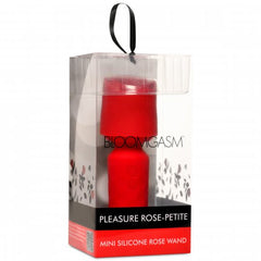 Pleasure Rose-Petite Mini Silicone Rose Wand Pleasure Rose-Petite Mini Silicone Rose Wand