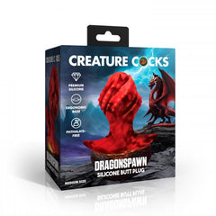Dragonspawn Silicone Butt Plug Dragonspawn Silicone Butt Plug