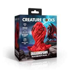Dragonspawn Silicone Butt Plug Dragonspawn Silicone Butt Plug
