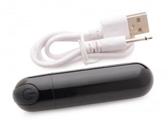 10X Rechargeable Vibrating Metallic Bullet 10X Rechargeable Vibrating Metallic Bullet