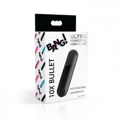 10X Rechargeable Vibrating Metallic Bullet 10X Rechargeable Vibrating Metallic Bullet