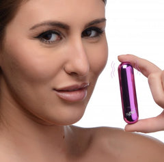 10X Rechargeable Vibrating Metallic Bullet 10X Rechargeable Vibrating Metallic Bullet