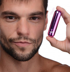 10X Rechargeable Vibrating Metallic Bullet 10X Rechargeable Vibrating Metallic Bullet