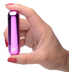 10X Rechargeable Vibrating Metallic Bullet 10X Rechargeable Vibrating Metallic Bullet