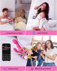 Rechargeable Vibrators - LOVENSE Nora Rabbit Vibrator With APP Control Rechargeable Vibrators - LOVENSE Nora Rabbit Vibrator With APP Control