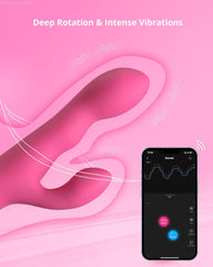 Rechargeable Vibrators - LOVENSE Nora Rabbit Vibrator With APP Control Rechargeable Vibrators - LOVENSE Nora Rabbit Vibrator With APP Control
