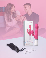 Rechargeable Vibrators - LOVENSE Nora Rabbit Vibrator With APP Control Rechargeable Vibrators - LOVENSE Nora Rabbit Vibrator With APP Control