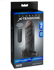 Fantasy X-Tensions - Vibrating Real Feel 2" Extension-French Quarter Lingerie Fantasy X-Tensions - Vibrating Real Feel 2" Extension-French Quarter Lingerie