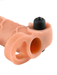 Fantasy X-Tensions - Vibrating Real Feel 2" Extension-French Quarter Lingerie Fantasy X-Tensions - Vibrating Real Feel 2" Extension-French Quarter Lingerie