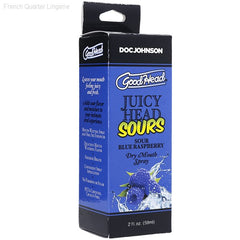 Oral Sex Essentials - GoodHead Juicy Head - Sour Blue Raspberry Oral Sex Essentials - GoodHead Juicy Head - Sour Blue Raspberry