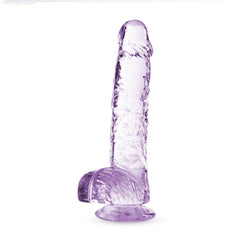 Naturally Yours Realistic 6-Inch Long Dildo With Balls & Suction Cup Base Naturally Yours Realistic 6-Inch Long Dildo With Balls & Suction Cup Base
