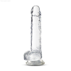 Naturally Yours Realistic 7-Inch Long Dildo With Balls & Suction Cup Base Naturally Yours Realistic 7-Inch Long Dildo With Balls & Suction Cup Base