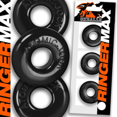 RINGER MAX 3-Pack Cockring Set RINGER MAX 3-Pack Cockring Set