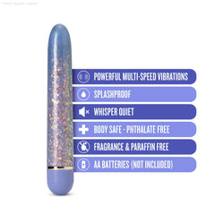 The Collection By Blush® | Etherial Periwinkle 7-Inch Vibrator The Collection By Blush® | Etherial Periwinkle 7-Inch Vibrator